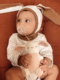 Itzy Ritzy Bitzy Pal Natural Rubber Pacifier & Plush