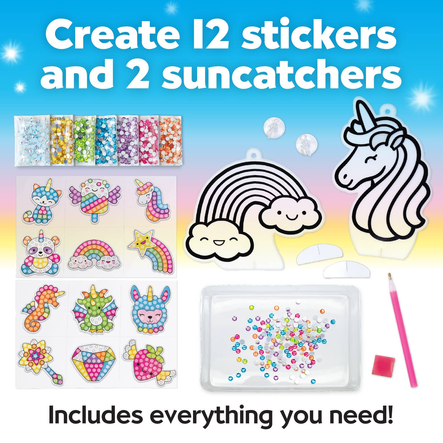 Faber-Castell / Creativity for Kids - Big Gem Diamond Painting – Magical DIY Craft for Kids