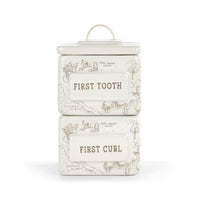 Demdaco First Tooth and Curl Keepsake Box