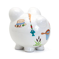 Child To Cherish® - Gone Fishing Large Piggy Bank