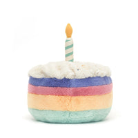 Jellycat Amuseables Rainbow Birthday Cake