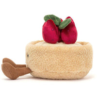 Jellycat Amuseables Fleurette Tarte Aux Fraises