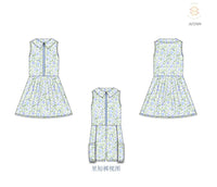 Swoon Active Floral Collar Tennis Dress