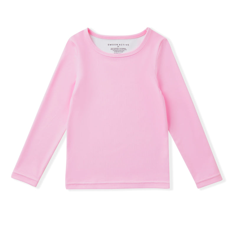 Swoon Active Pink Long Sleeve Top