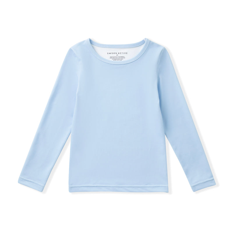 Swoon Active Blue Long Sleeve Top