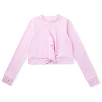 Swoon Active Pink Knot Top
