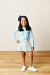 Swoon Active Blue Knot Top