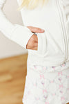 Swoon Active White Jacket