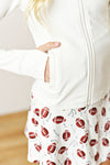 Swoon Active White Jacket