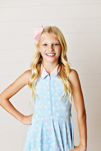 Swoon Kids Blue Fairway Dress