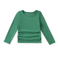 Swoon Kids Olive Ruched Top