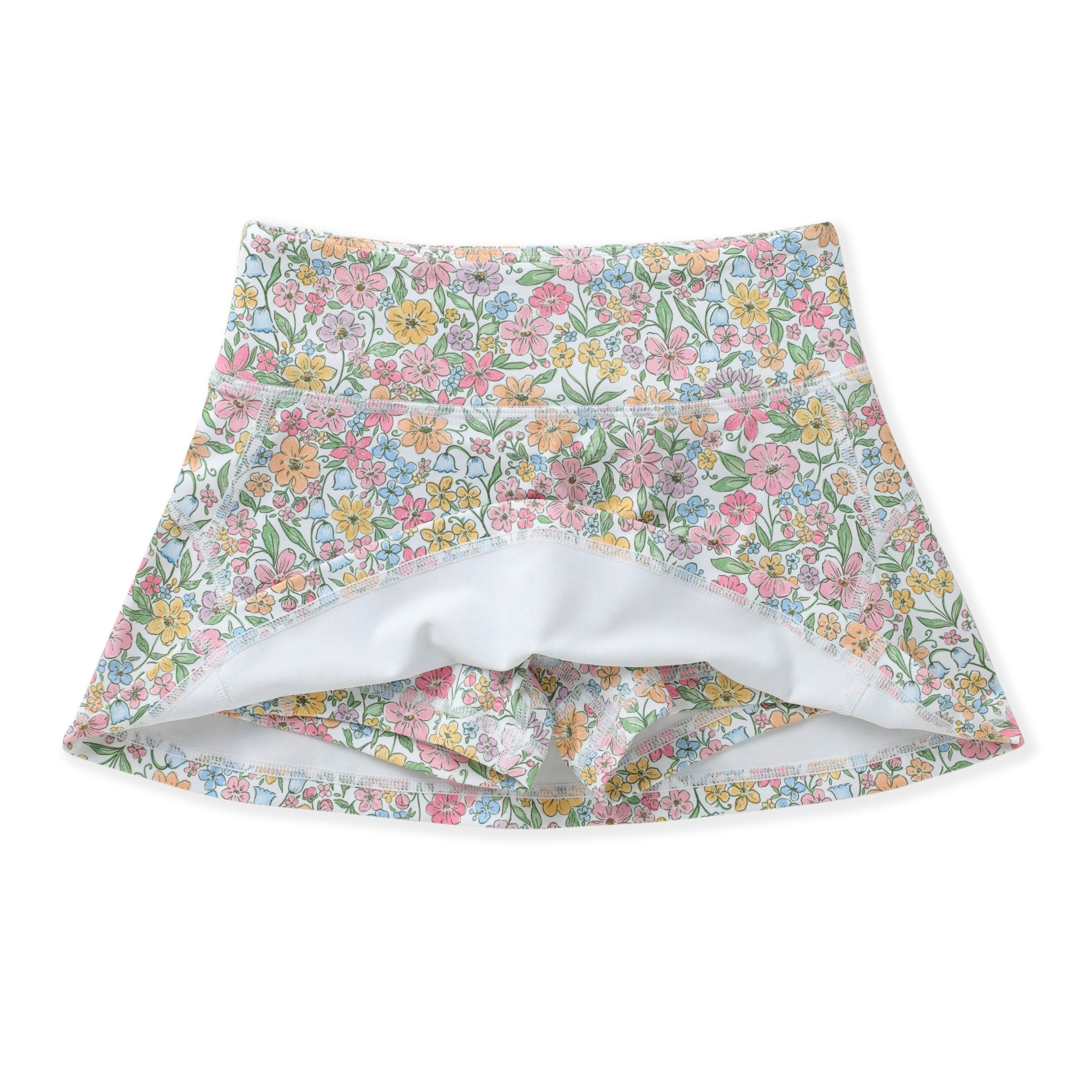 Swoon Kids Boho Floral Tennis Skirt