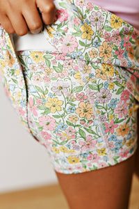 Swoon Kids Boho Floral Tennis Skirt