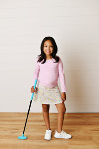 Swoon Kids Boho Floral Tennis Skirt