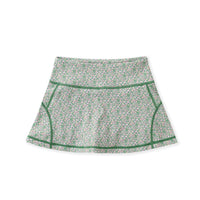 Swoon Kids Olive Ditsy Floral Tennis Skirt