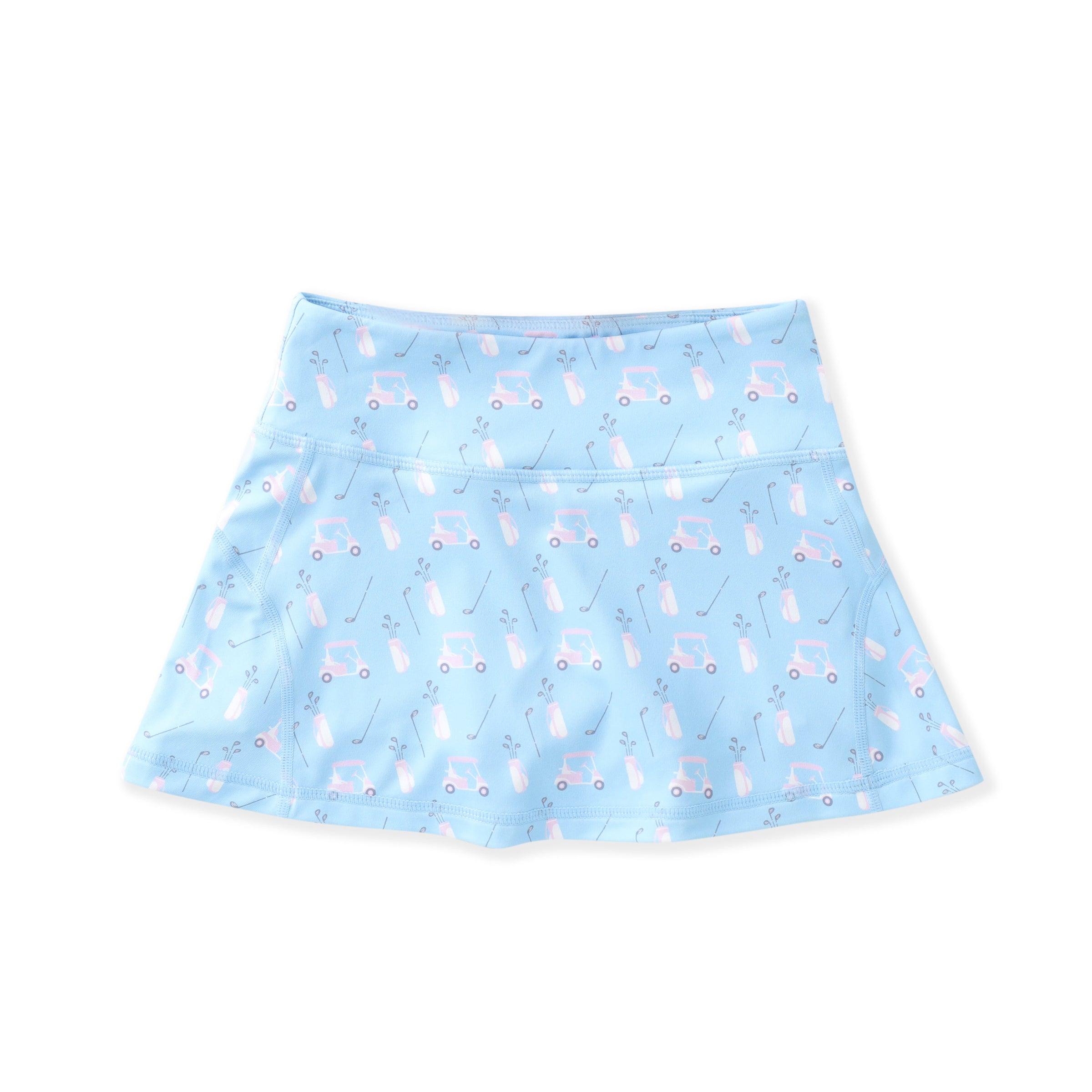 Swoon Kids Blue Fairway Tennis Skirt