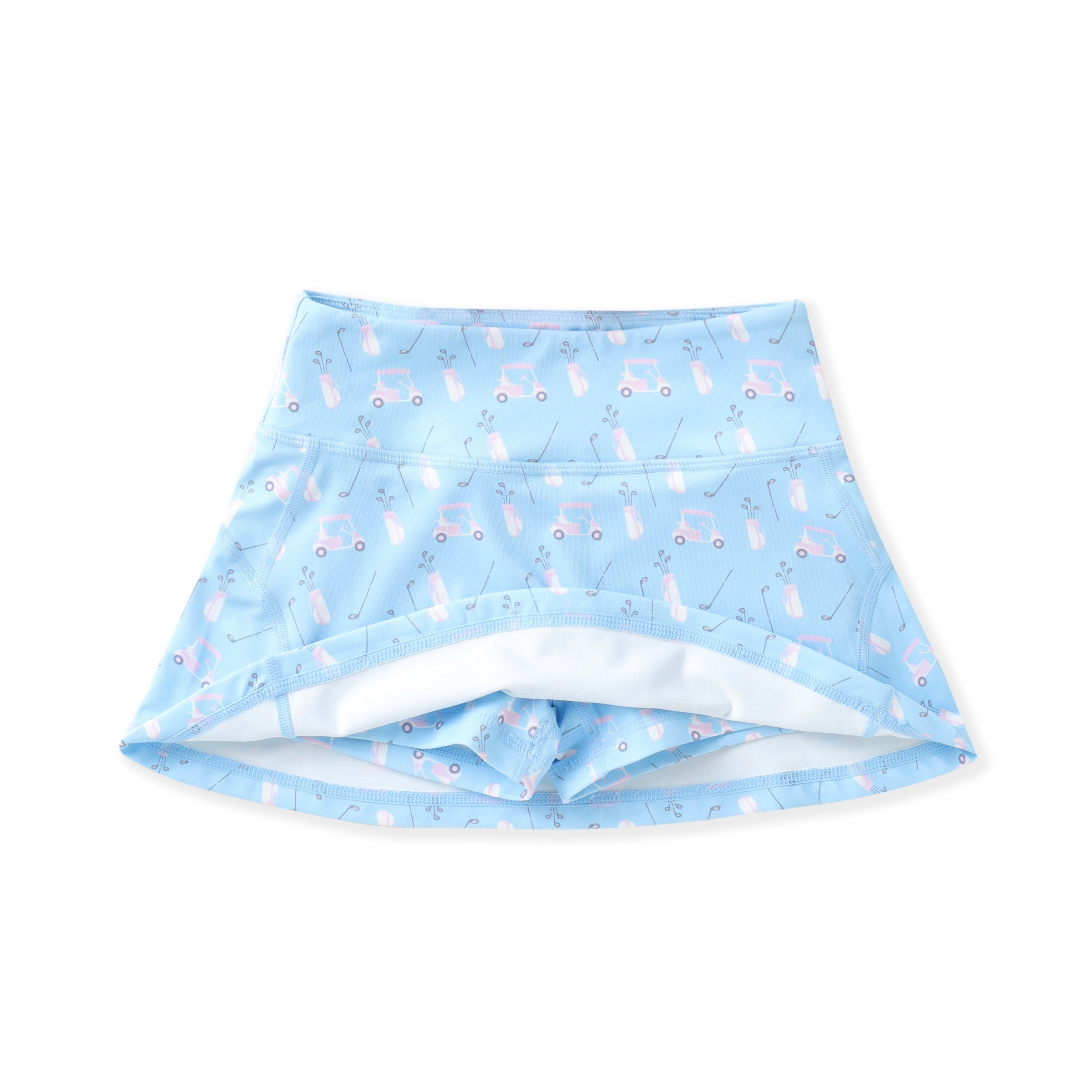 Swoon Kids Blue Fairway Tennis Skirt