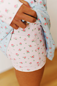 Swoon Kids Fancy Floral Tennis Skirt