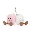 Jellycat Amuseables Pair of Marshmallows Bag Charm