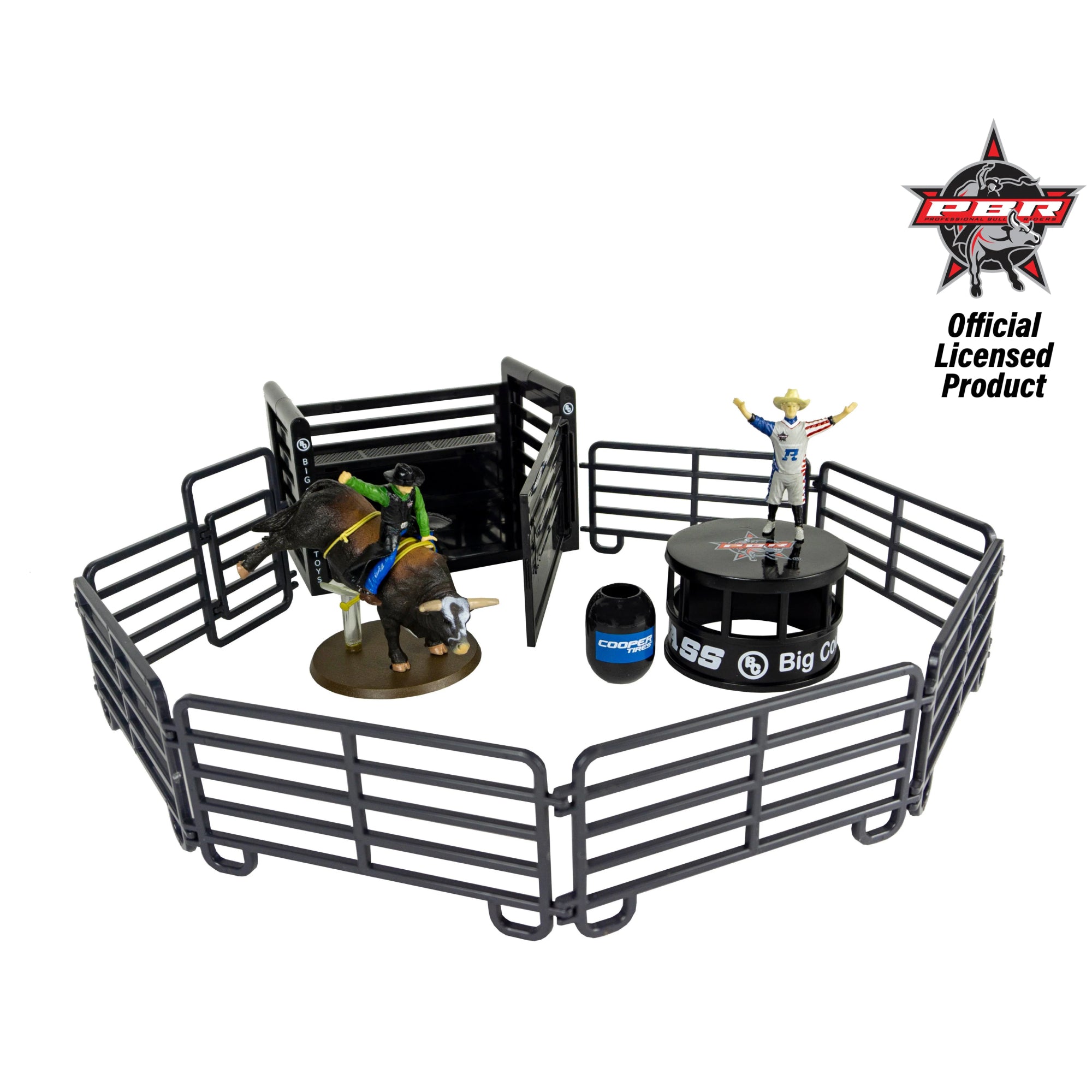 Big Country Toys 13-Piece PBR® Bull Riding Set