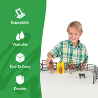 Big Country Toys PRCA 14-Piece Roper Set