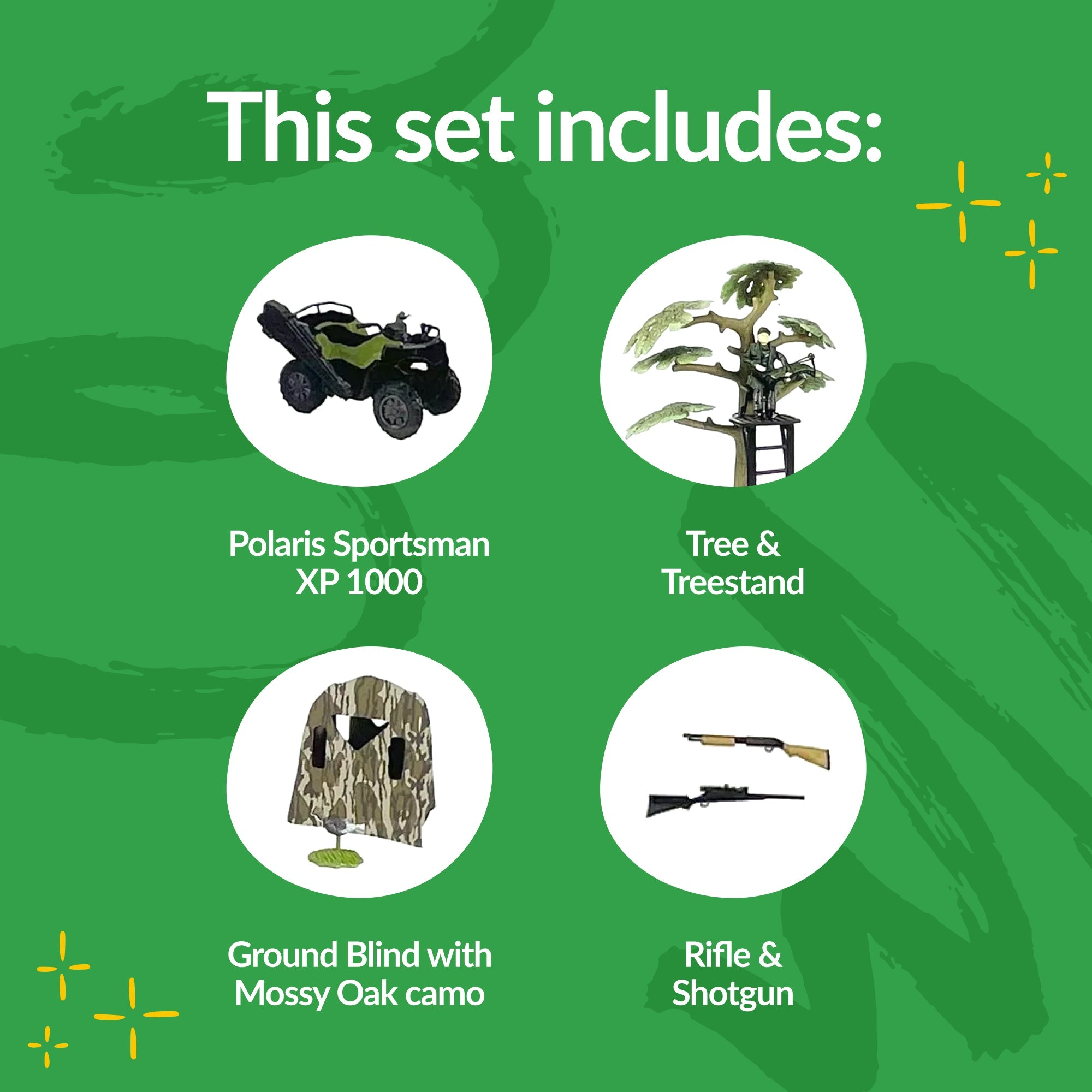 Big Country Toys Mossy Oak™/Polaris® Large Hunting Set