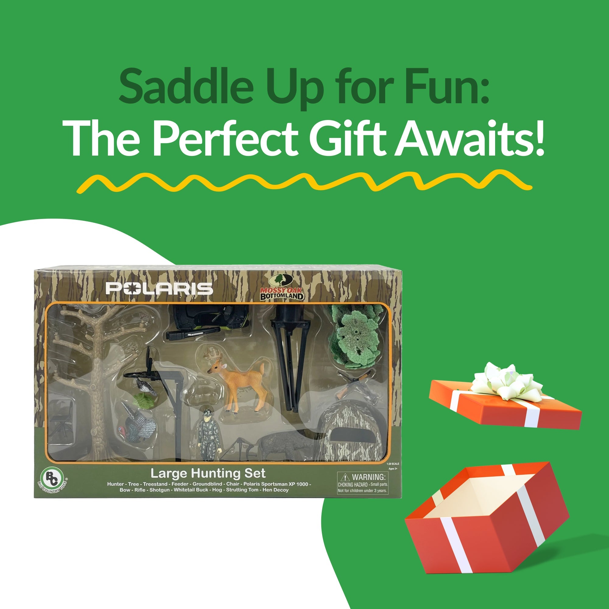 Big Country Toys Mossy Oak™/Polaris® Large Hunting Set