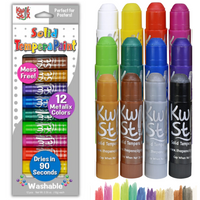 The Pencil Grip Kwik Stix Paint Sticks, Set of 12 Metalix Colors