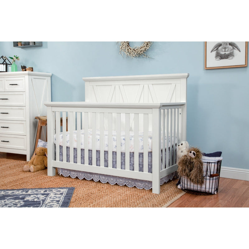 Monogram by Namesake Emory Farmhouse 4-in-1 Convertible Crib