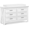 Monogram by Namesake Emory Farmhouse 6-Drawer Dresser