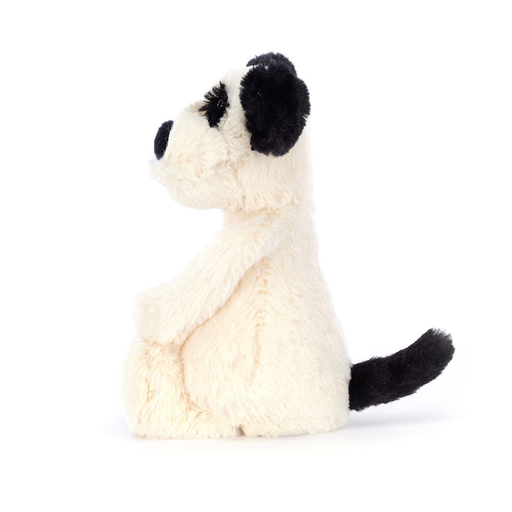 Jellycat Bashful Black & Cream Puppy Little (Small)