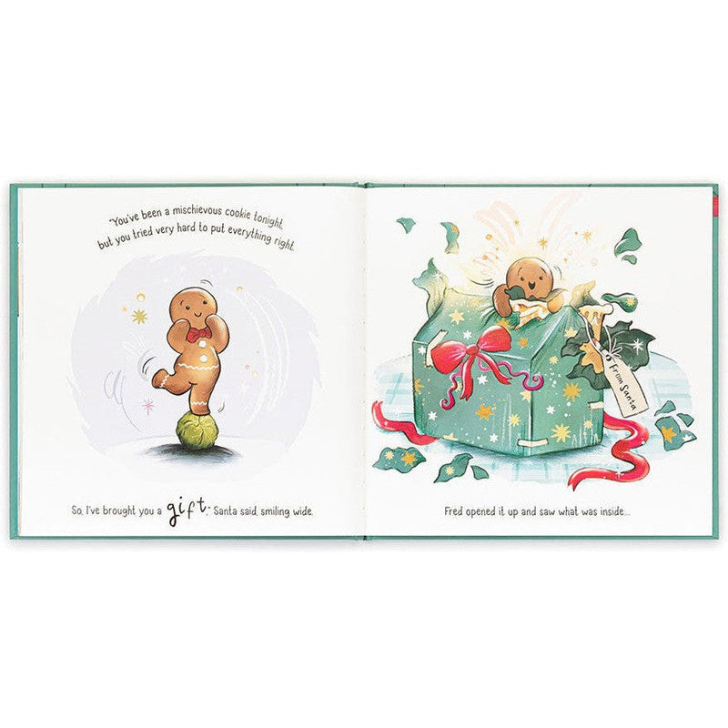 Jellycat Gingerbread Fred Book