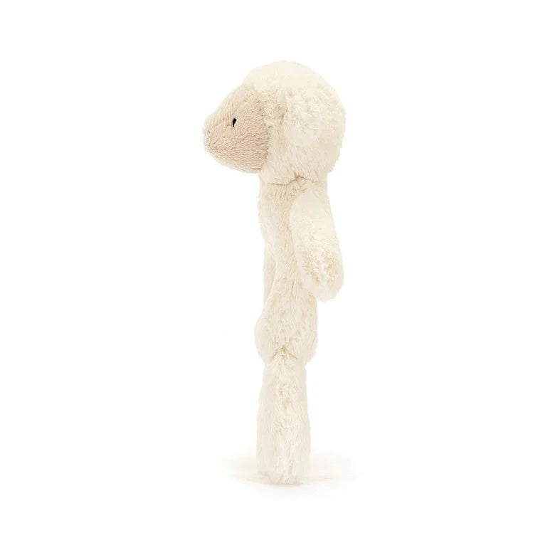 Jellycat Bashful Lamb Ring Rattle