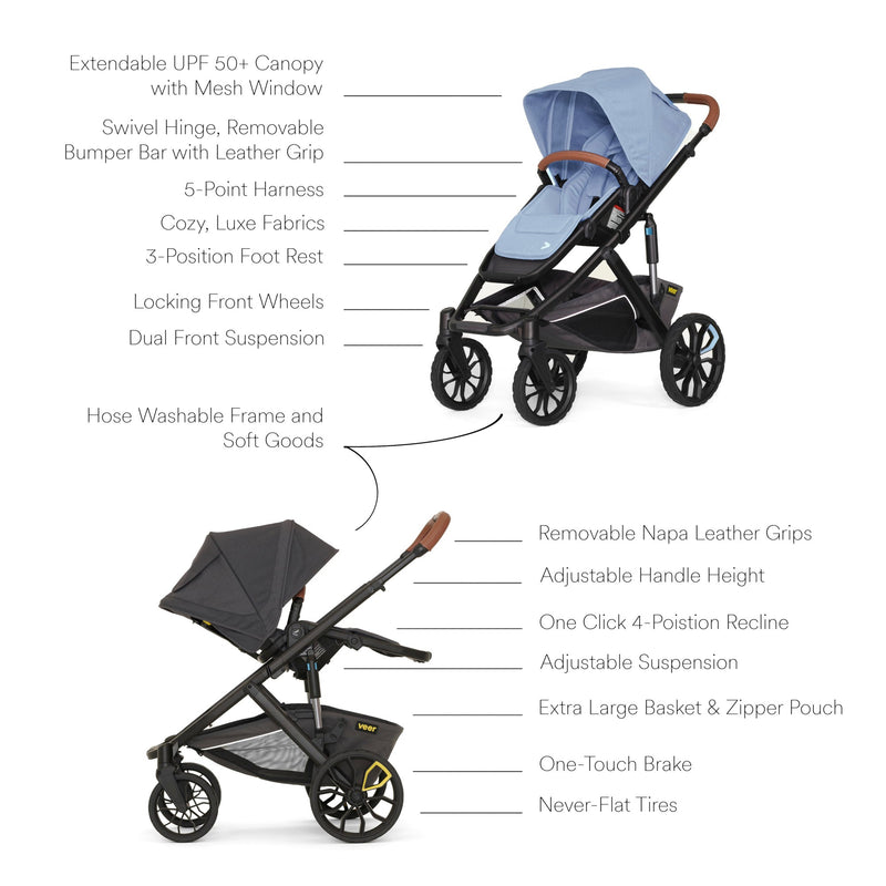 Veer Switch&Roll Stroller + FREE Bassinet!