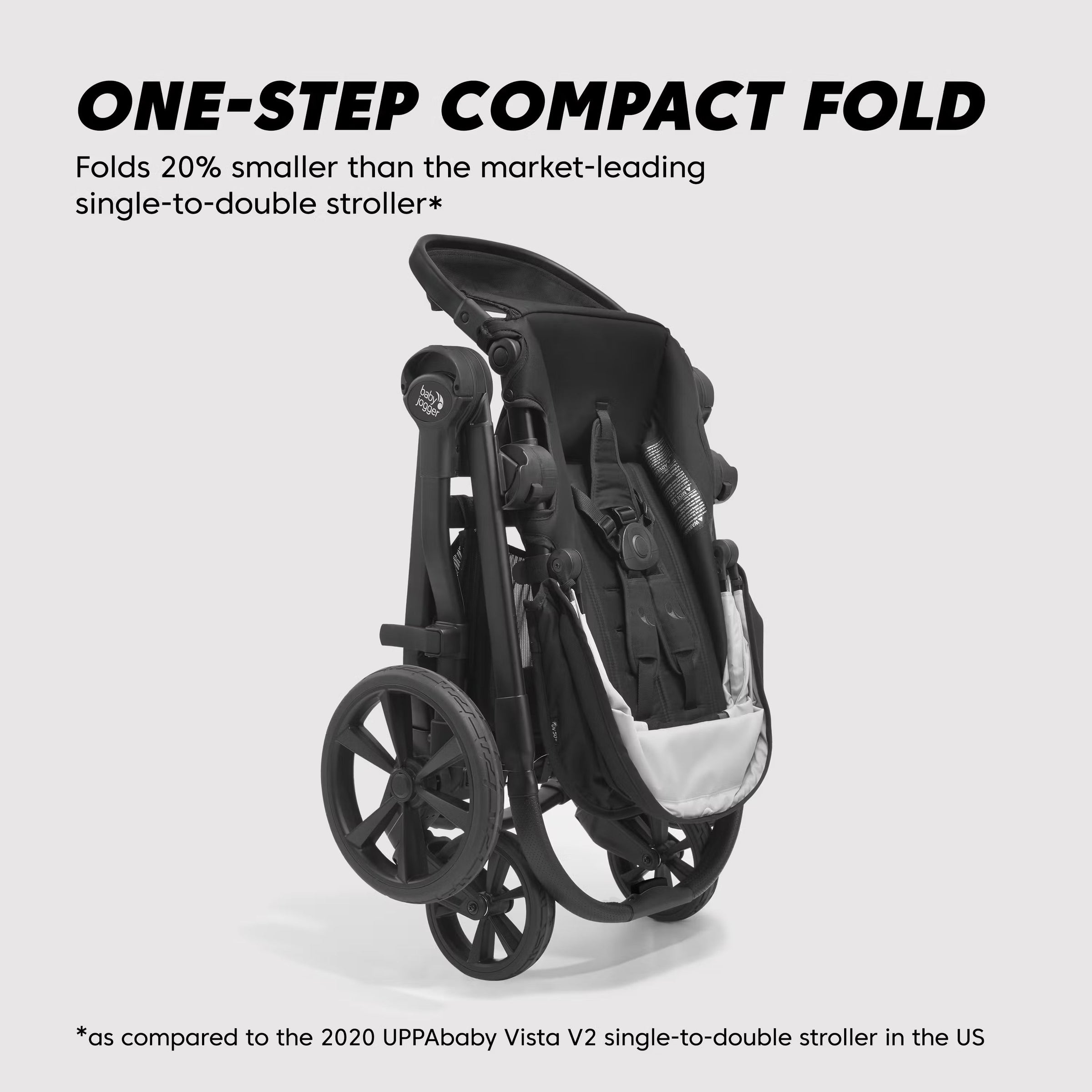 Baby Jogger City Select 2 Single-to-Double Stroller | Eco Collection