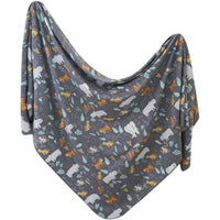 Copper Pearl Knit Swaddle Blanket | Bengal