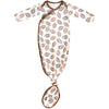 Copper Pearl Newborn Knotted Gown | Blitz