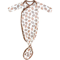 Copper Pearl Newborn Knotted Gown | Blitz