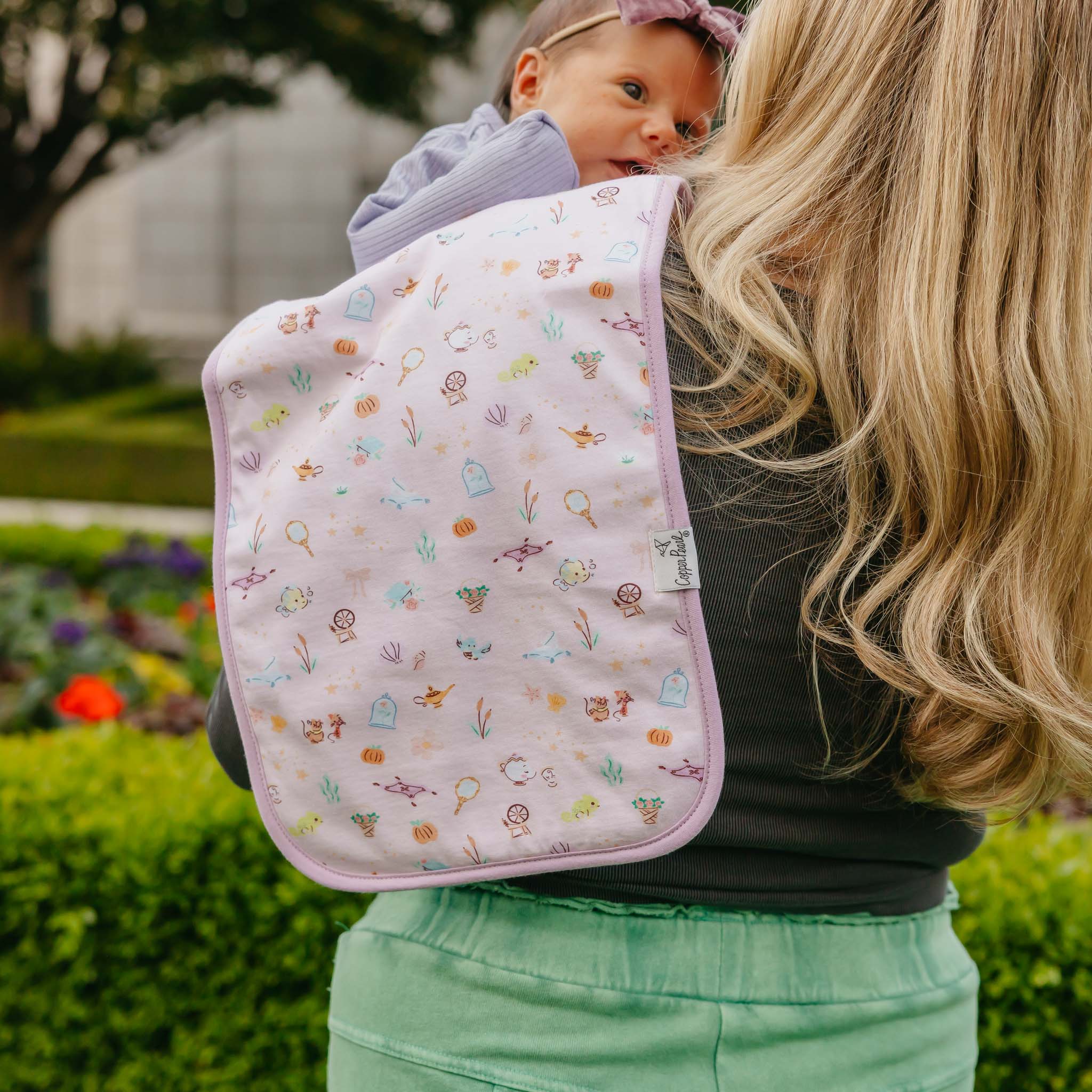 Copper Pearl Premium Burp Cloths | Disney Princess