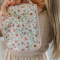 Copper Pearl Premium Burp Cloths | Natalie