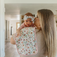 Copper Pearl Premium Burp Cloths | Natalie