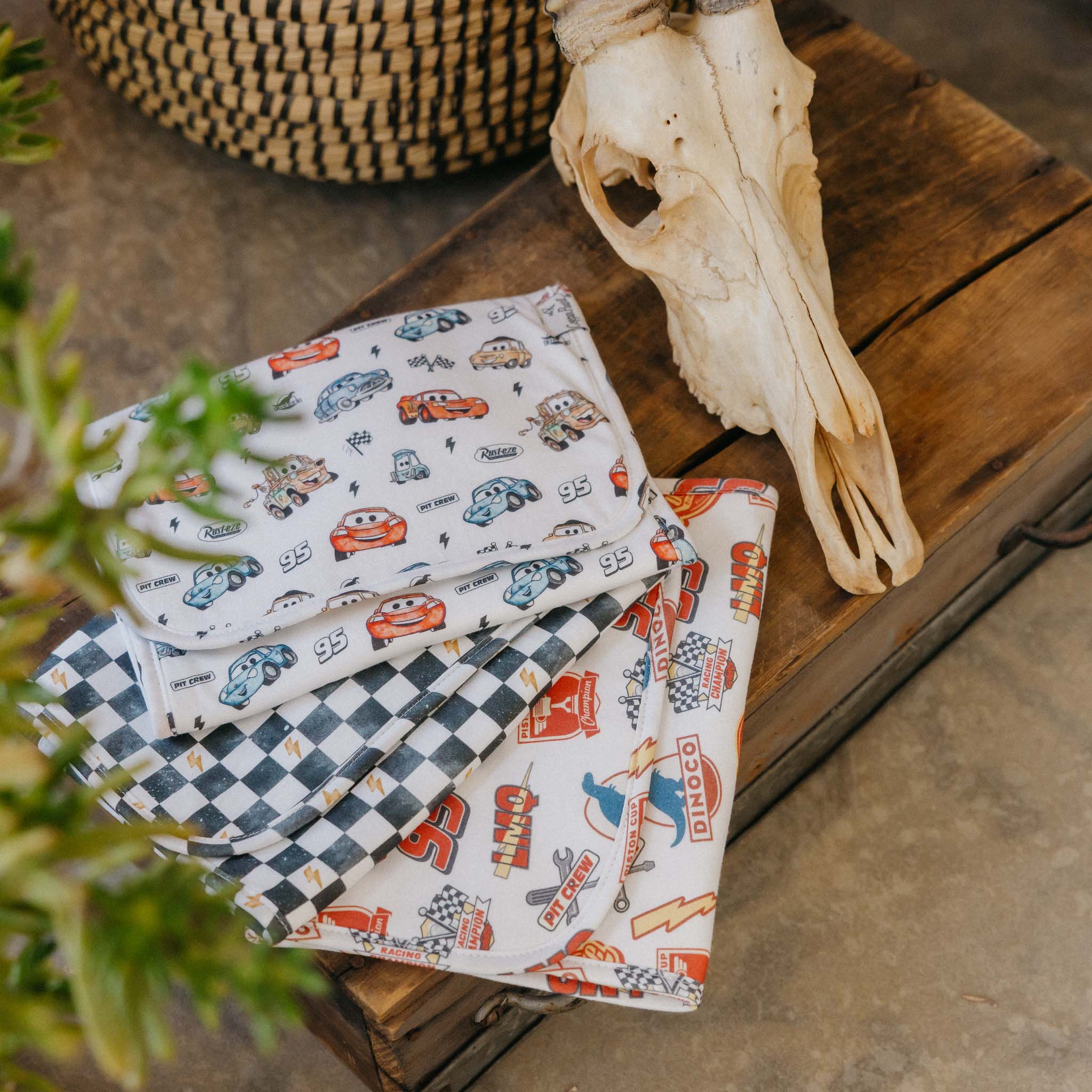 Copper Pearl Premium Burp Cloths | Disney Pixar Cars