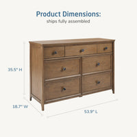 Maxi-Cosi Nursery Quiet Luxury 7-Drawer Dresser