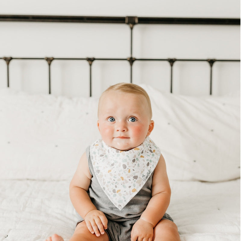 Copper Pearl Baby Bandana Bibs | Rex