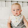 Copper Pearl Baby Bandana Bibs | Rex