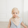 Copper Pearl Baby Bandana Bibs | Peanut