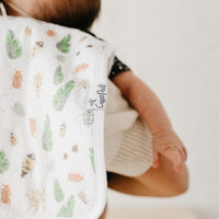 Copper Pearl Premium Burp Cloths | Peanut