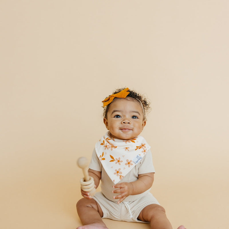 Copper Pearl Baby Bandana Bibs | Rue