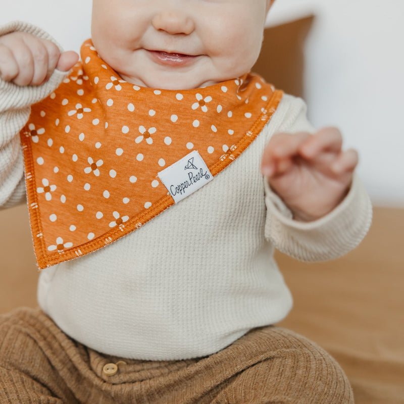 Copper Pearl Baby Bandana Bibs | Rue