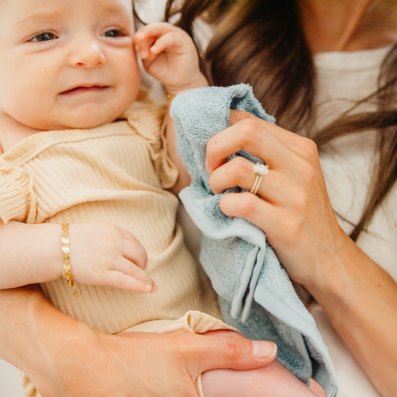 Copper Pearl 6 Ultra Soft Washcloths | Piper